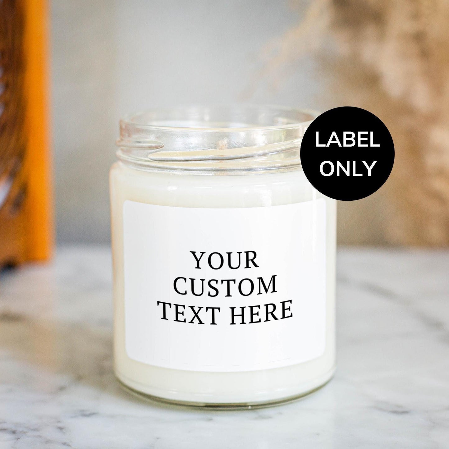 Custom Candle Labels, Personalized Candle Label, Custom label, Personalized Gift, Custom Label Stickers, Personalized Gift