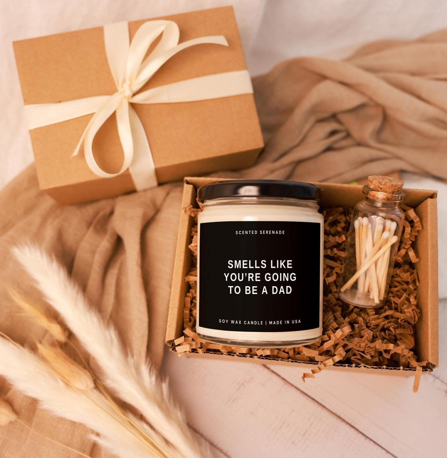 Funny Expecting Dad Candle, Dad to Be Gifts, First Fathers Day Gift, Gift for Dad, New Dad Gifts, Dad Pregnancy Gift