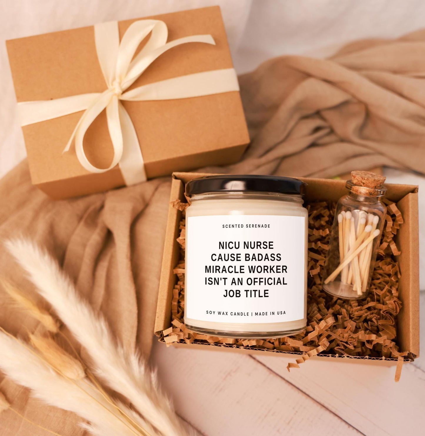 Nicu Nurse Candle Gift, Funny Nicu Nurse Gift, Neonatal Nurse Gift, Nurse Appreciation, Nicu Nurse Gift, Nicu Nurse Thank You