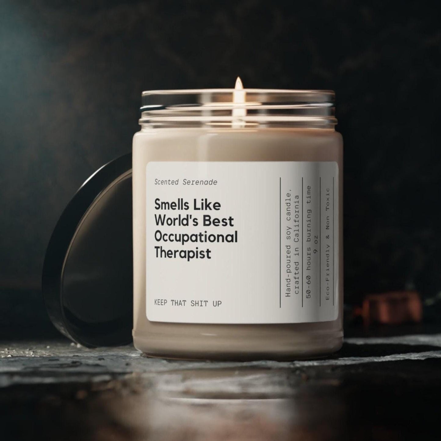 Occupational Therapist Candle, Gift for Occupational Therapist Gift, Therapist Candle, OT Graduation Gift