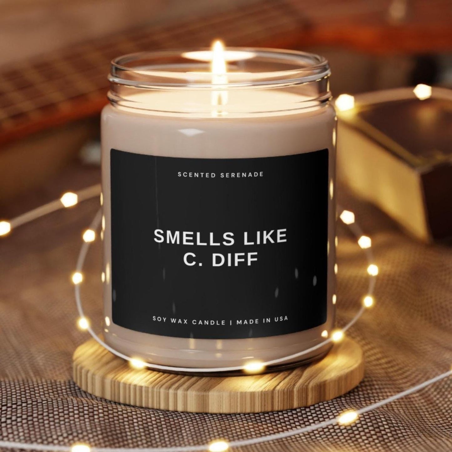 Smell Like C. Diff Candle, Nurse Appreciation, Nurse Week Gifts, RN Nurse, Funny New Nurse Gifts, Gifts for Nurses, Nurse Graduation Gift