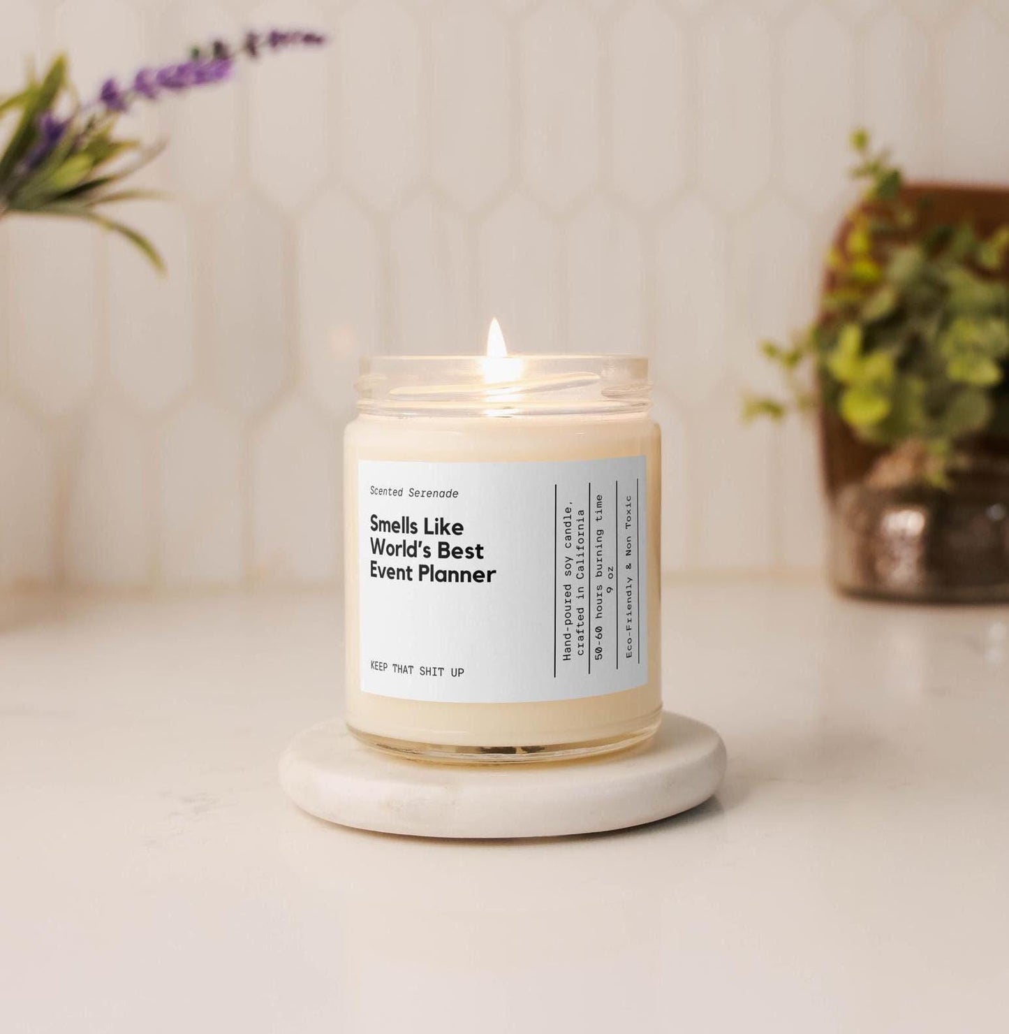 World's Best Event Planner Candle, Event Planner Gift, Event Planning, Wedding Planning, Party Planner Gift