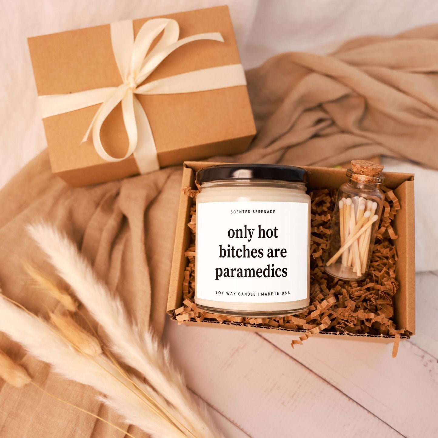 Funny Paramedic Candle, Gift for New Paramedic, Graduation Gift, Paramedic Gift Idea, Future Paramedic, First Responder Gift