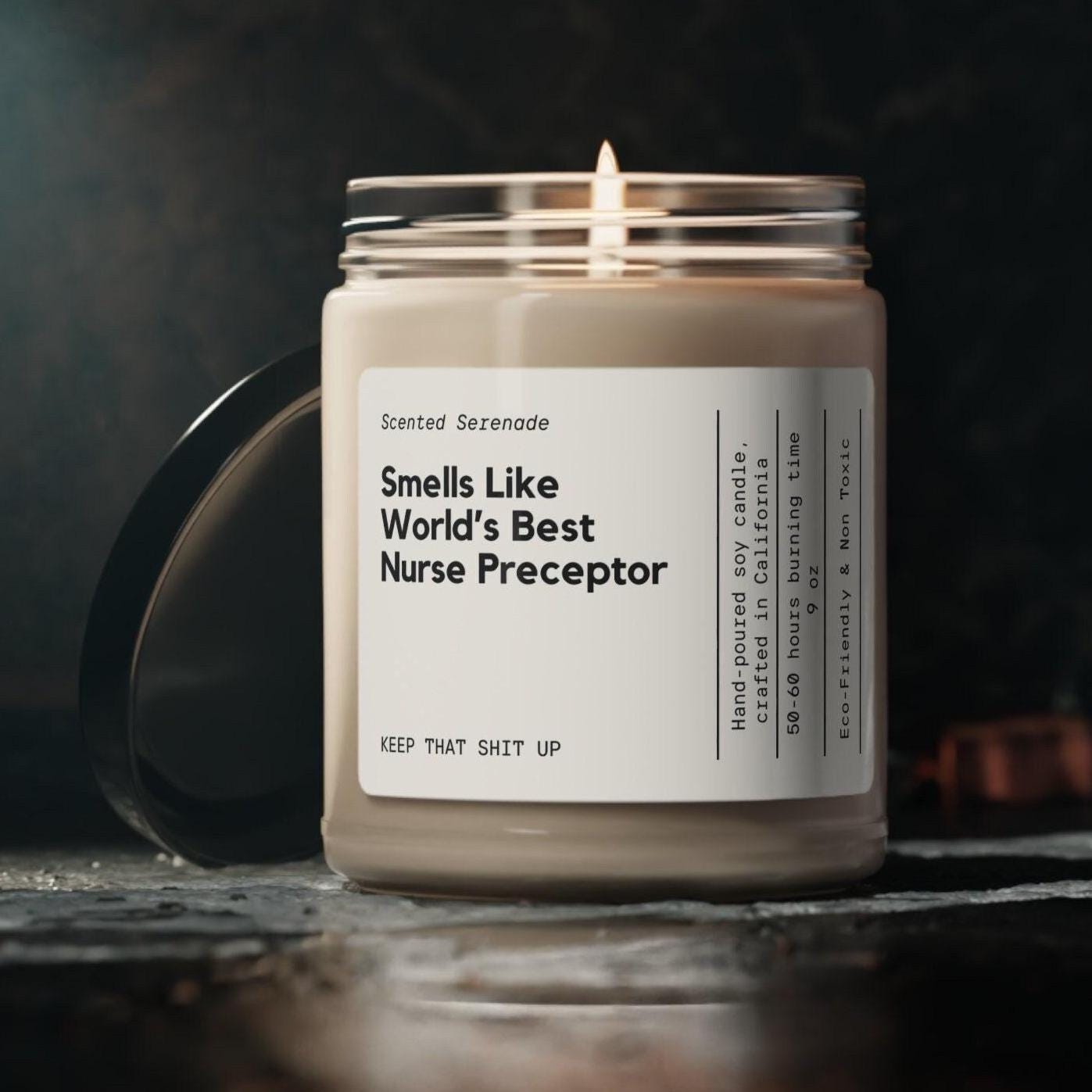 World's Best Nurse Preceptor Candle, Gift for Nurse Preceptor Gift, Nurse Preceptor Gift Idea, Nurse Preceptor Candle