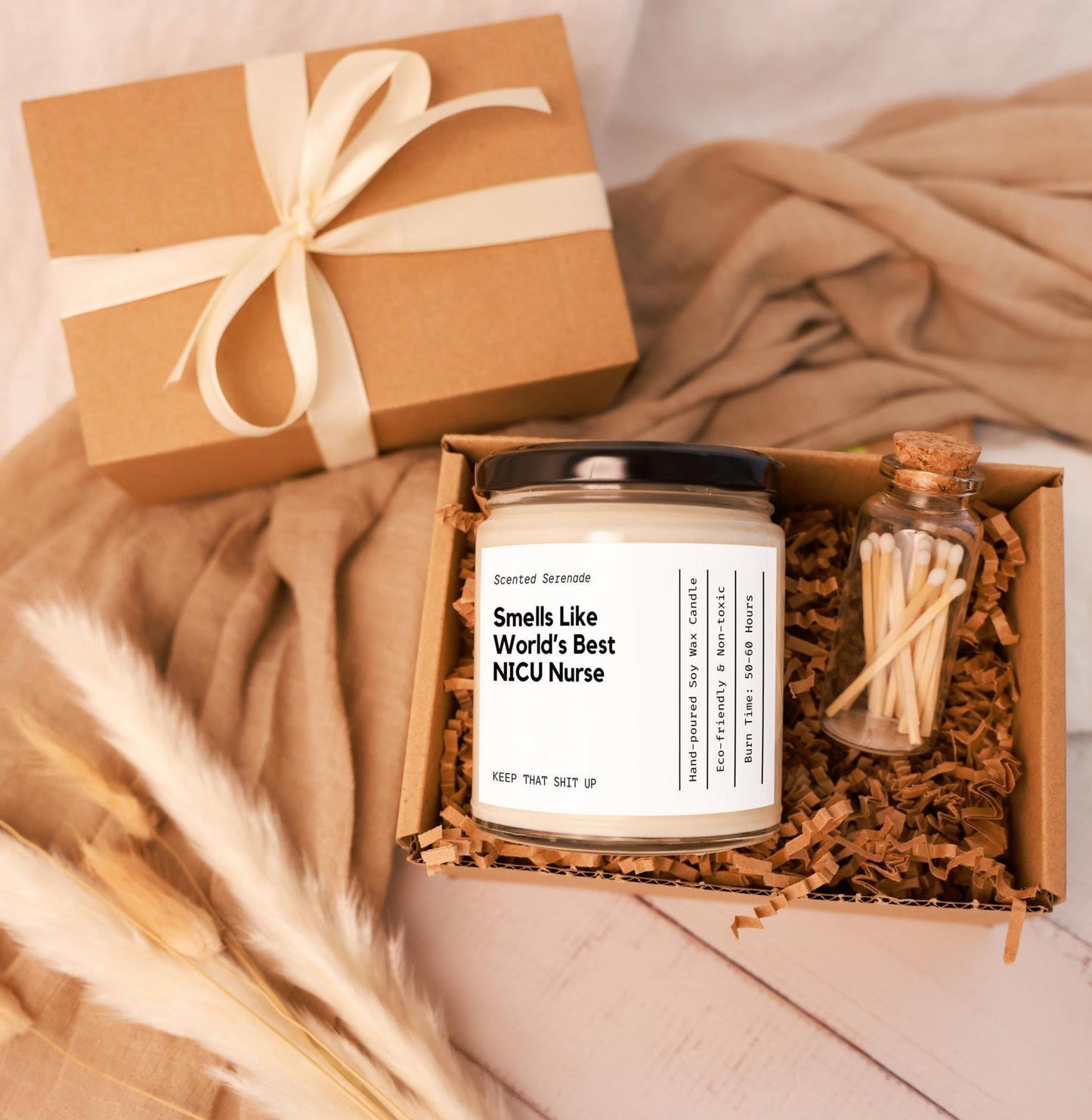 NICU Nurse Candle, Gift for NICU Nurse Gift, Nurse Appreciation Gift, Neonatal Nurse Gift, Nurse Graduation Gift, World's Best NICU Nurse