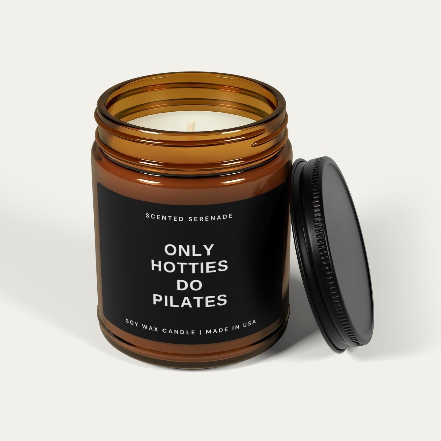 Only Hotties Do Pilates Candle, Pilates Instructor Gift, Pilates Candle Decor, Pilates Trainer Gift, Pilates Lover Gift