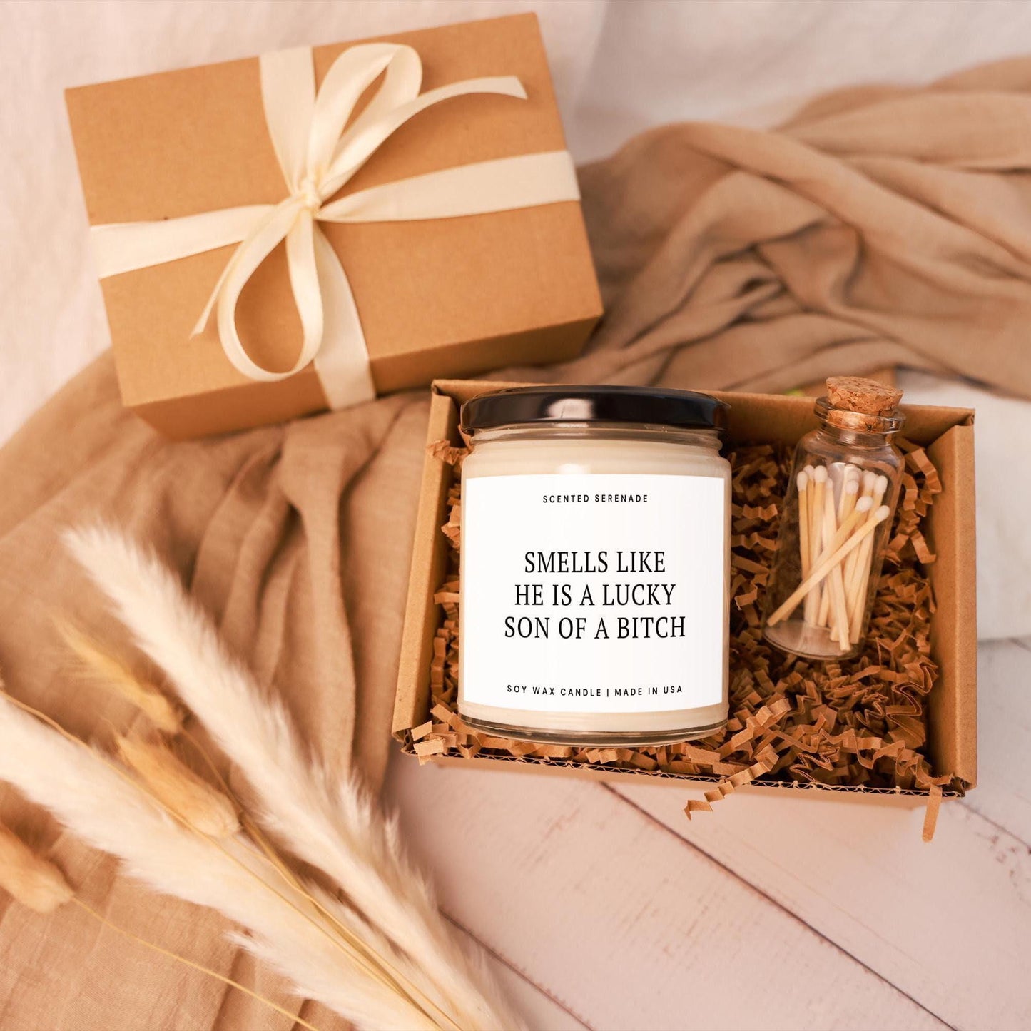 Funny Engagement Candle Gift Box, Bridal Shower Gift, Unique Engagement Party Gift, Proposal Gift, Future Mrs, Bride to Be, Funny Wedding