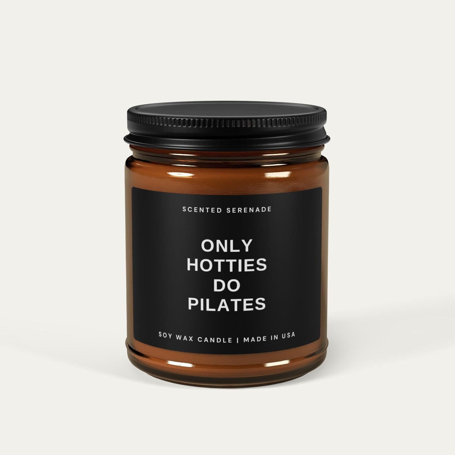 Only Hotties Do Pilates Candle, Pilates Instructor Gift, Pilates Candle Decor, Pilates Trainer Gift, Pilates Lover Gift