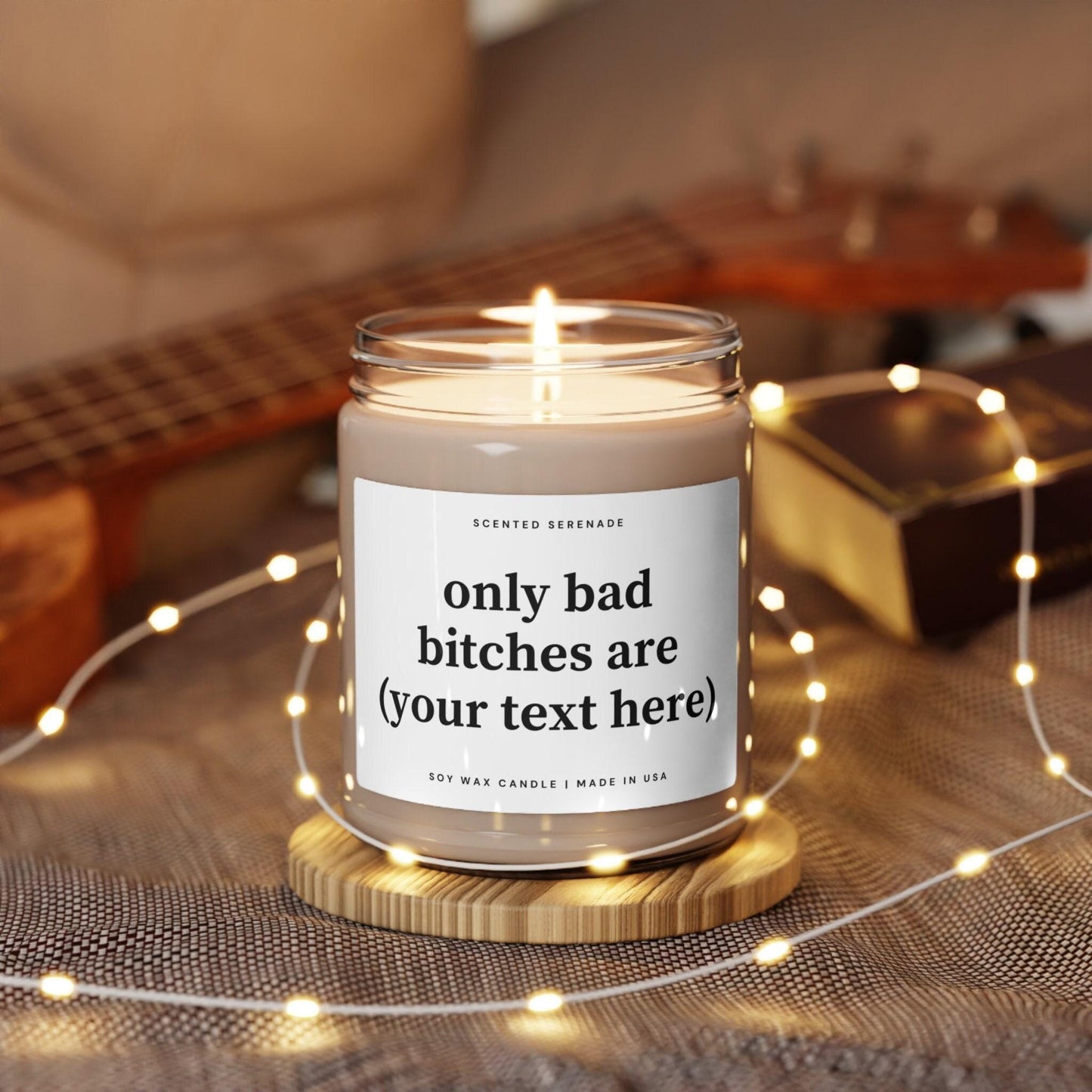 Only Bad Bitches are Candle, Custom Candle, Personalized Gift, Birthday Gift for Best friend, Funny Gifts, Graduation Gift