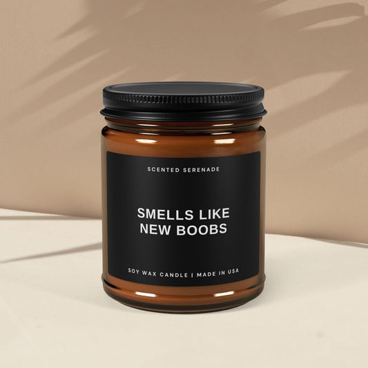 Funny Boob Job Candle Gift, Breast Reduction Gift, Boob Job Gifts, Gift for Plastic Surgeon Gift, Boob Surgery Gift for Her