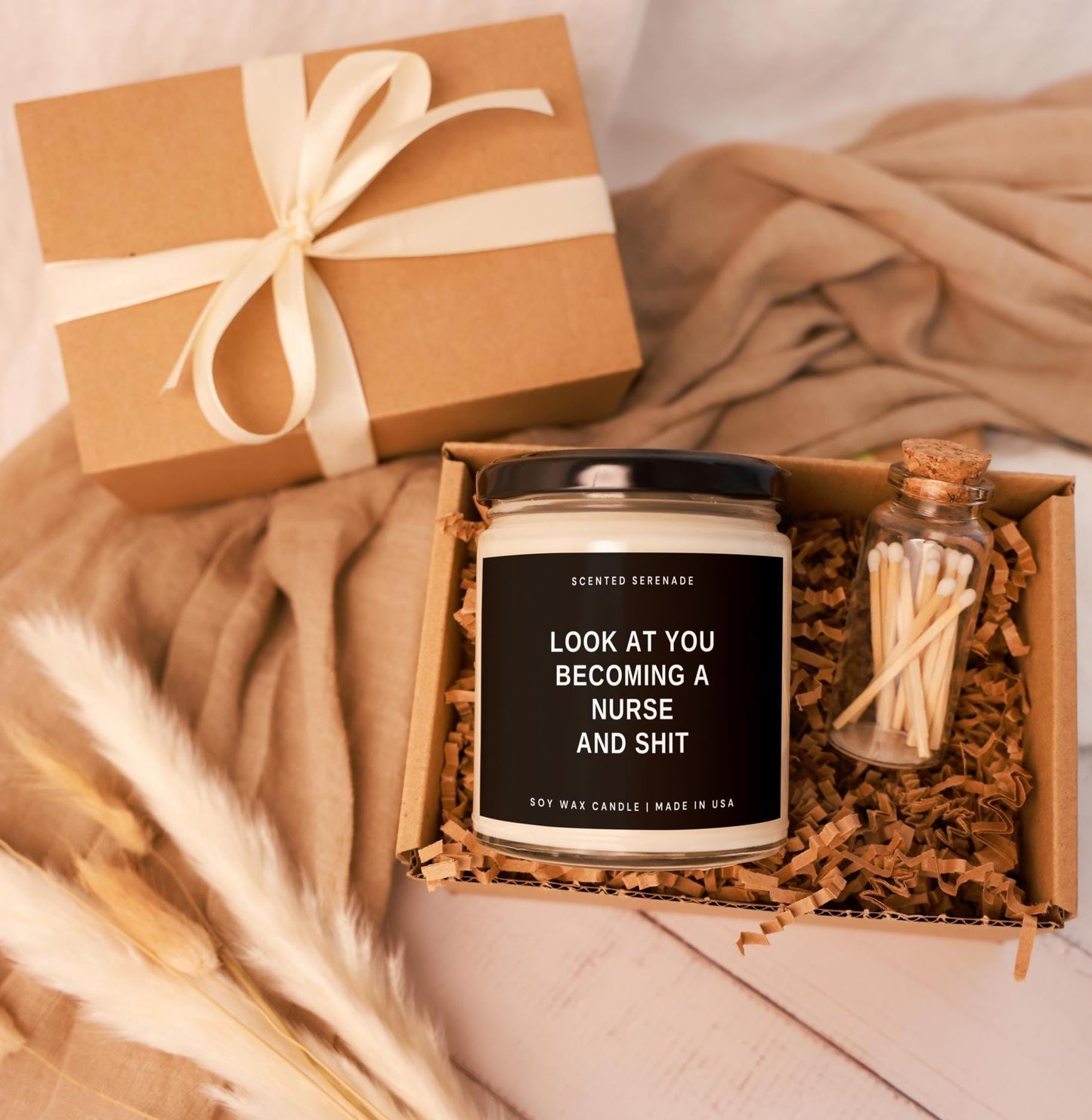 New Nurse Candle, Nurse Graduation Gift, Nurses Week Nurse Appreciation, Nursing School, Gift for Nurse, Nursing Graduation