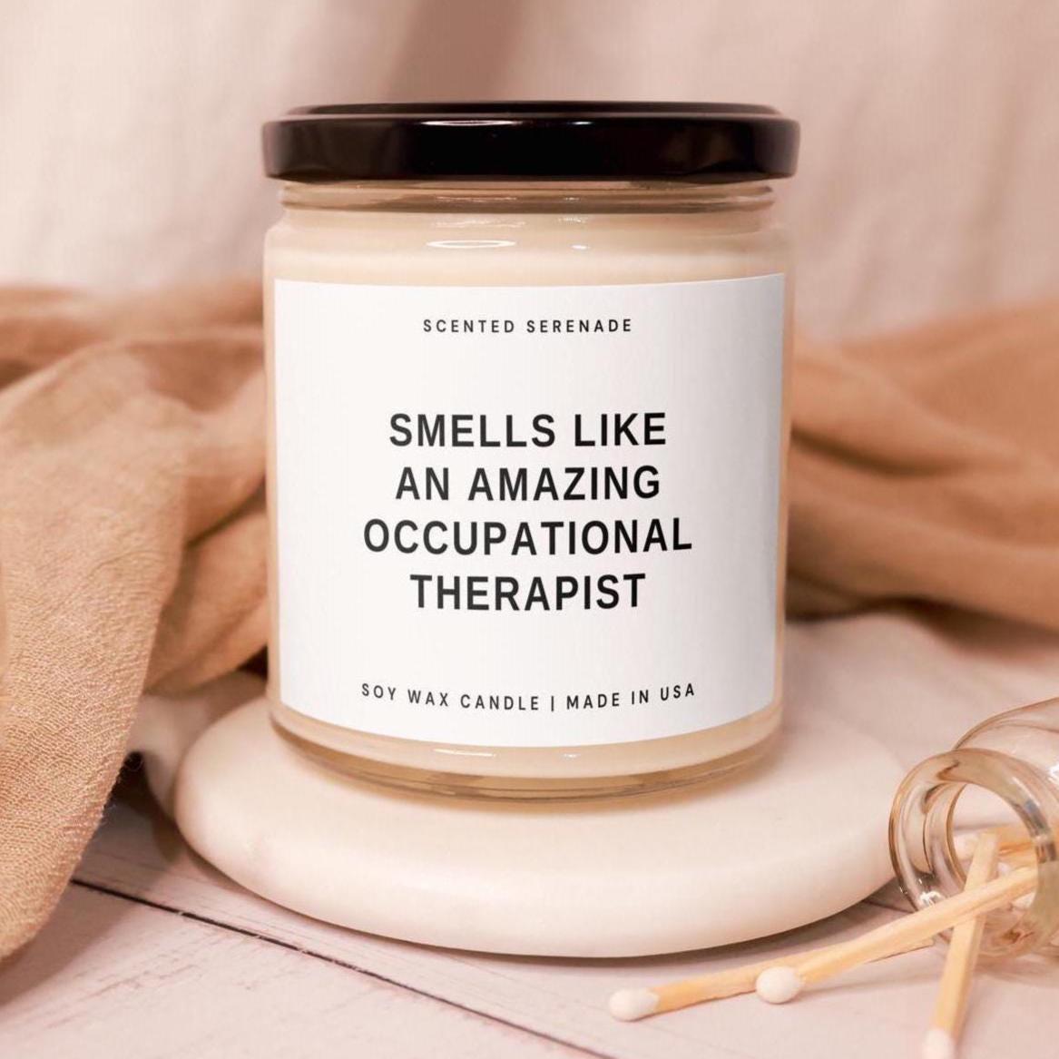 Occupational Therapist Candle, Gift for Occupational Therapist Gift, Occupational Therapy, OT Graduation Gift, OT School