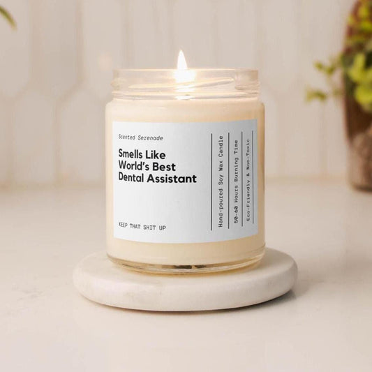 Dental Assistant Candle, Dental Assistant Gift, Dental School Gifts, Dentist Assistant, Graduation Gifts