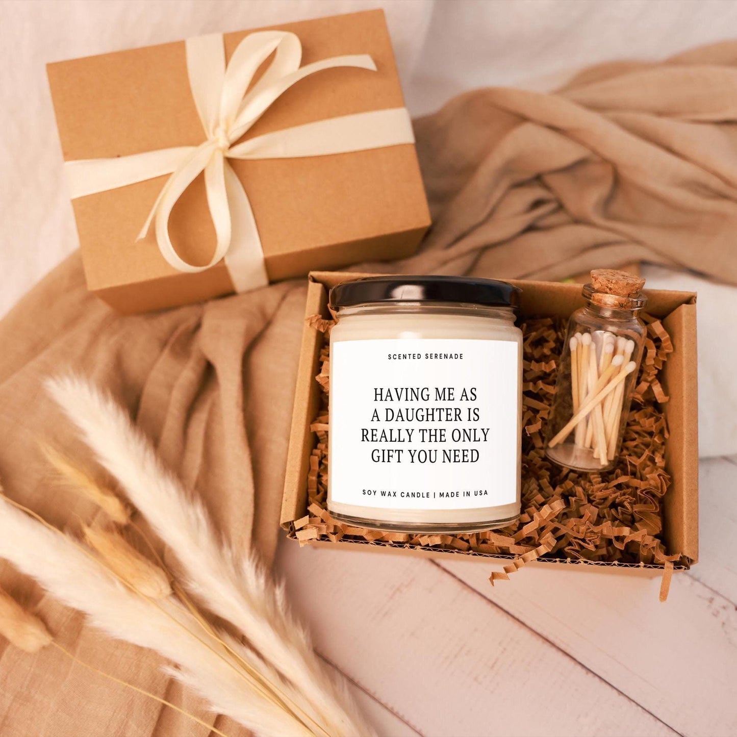 Funny Mom Birthday Candle Gift Box, Gifts for Mom from Daughter, Mom Gift Ideas, Girl Mom Gift, Funny Mothers Day Gift for Mom