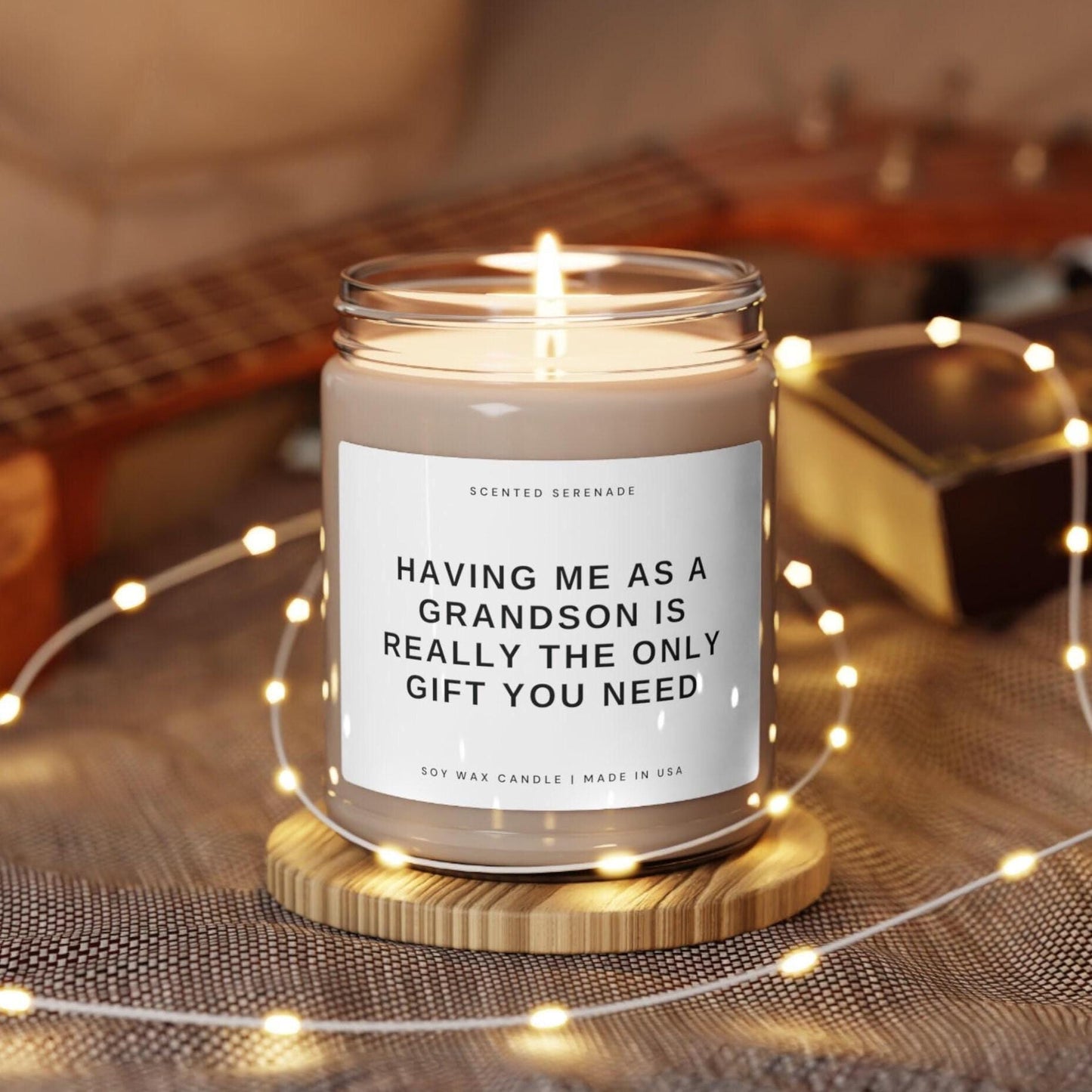 Funny Gift for Grandma from Grandson, Having Me As A Grandson Gift, Gift for Grandpa, Gift for Grandpa, Gift for Grandparents