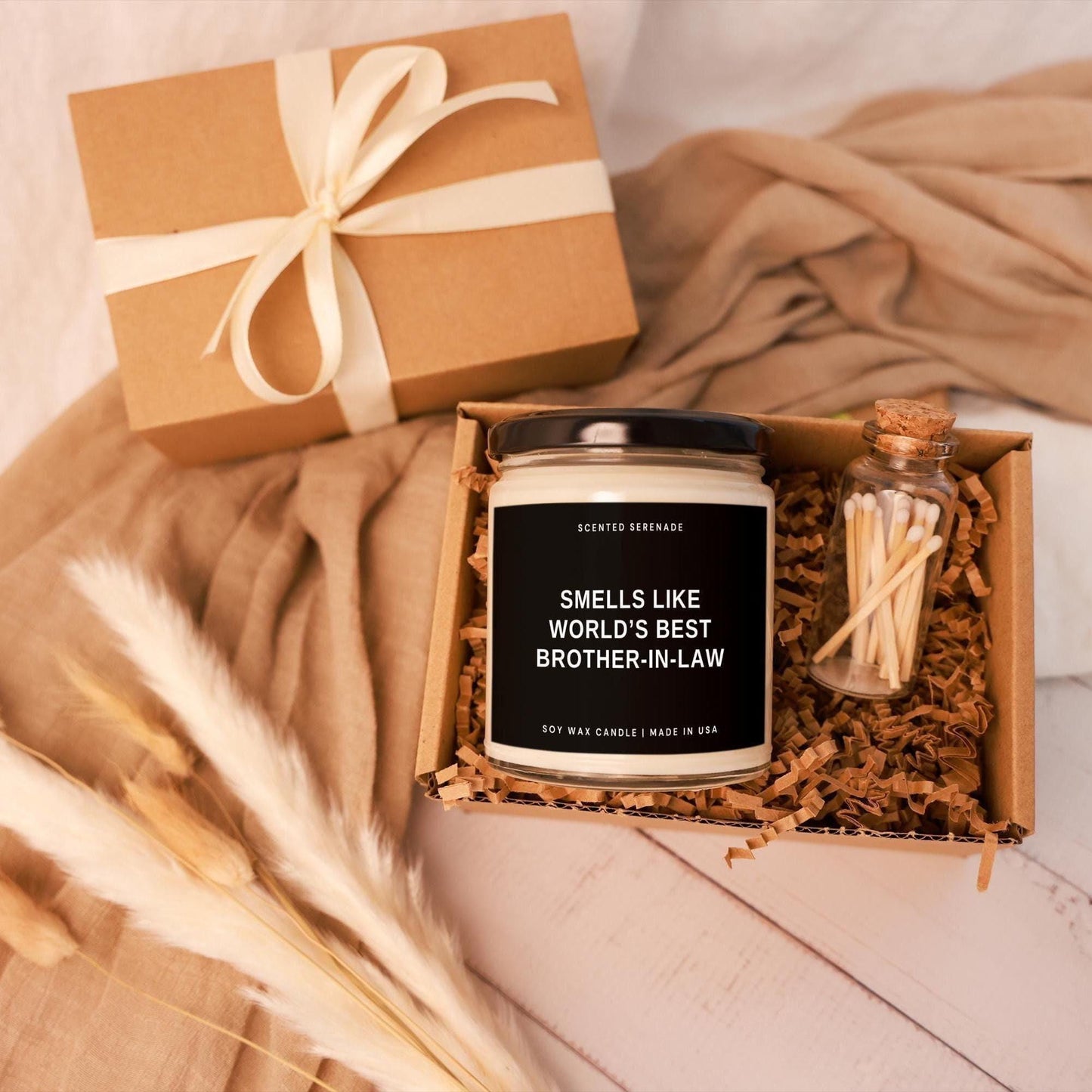 World's Best Brother in Law Candle, Gifts for Brother in Law, New Brother in Law, Brother in Law Birthday, Brother in Law Christmas Gift