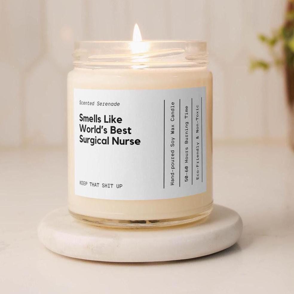 Nurse CNA Candle, Certified Nursing Assistant, Nurse Appreciation, Nursing Student Gift, CNA Gift, Nurse Graduation Gift