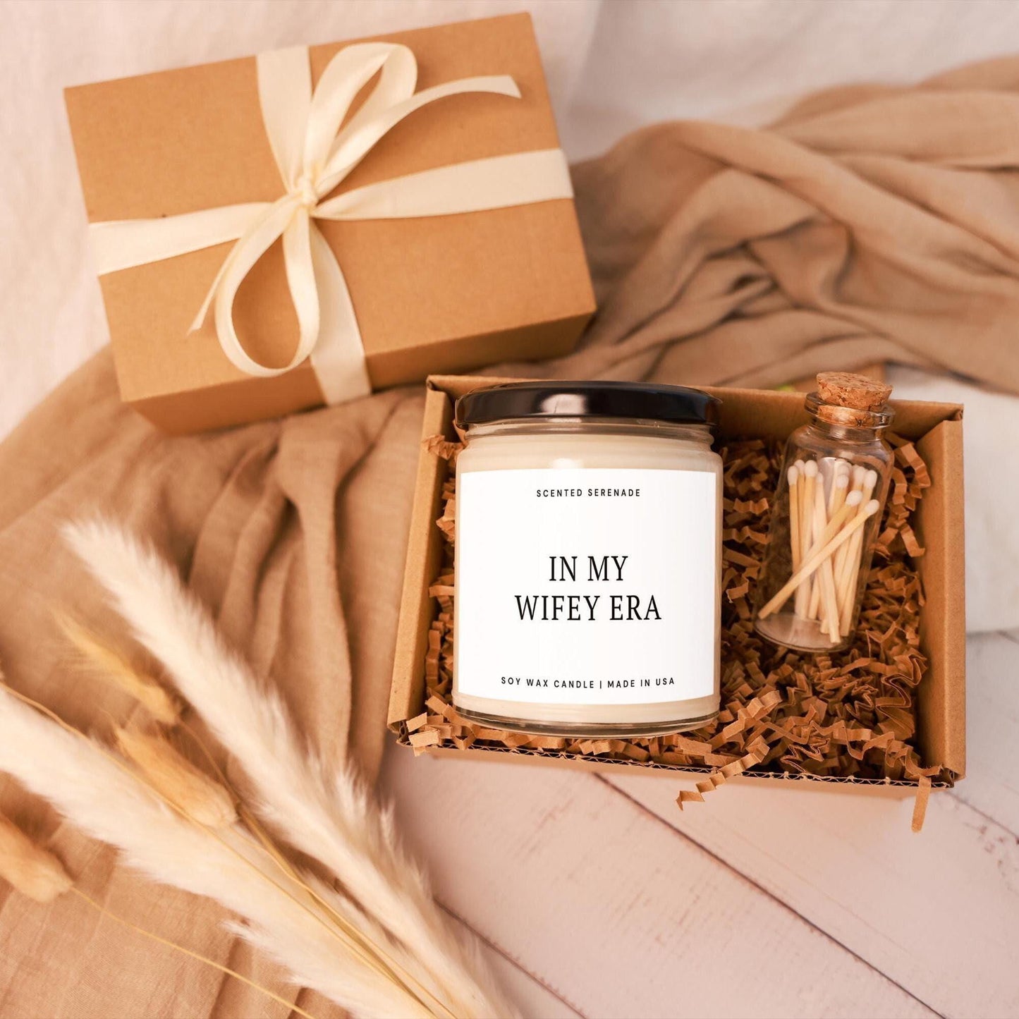 In My Wifey Era Candle, Bride to Be Gifts, Engagement Gift, Wedding Gift for Bride, Wedding Gift, New Wife Gift, Gift for Fiancé