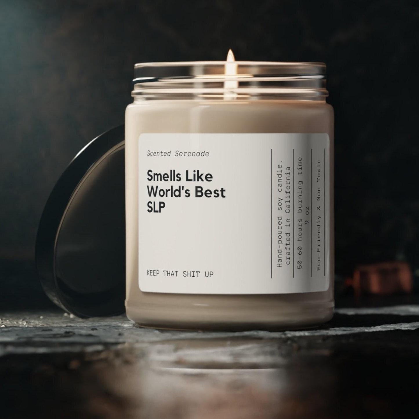 World's Best Speech Language Pathologist Candle, Speech Pathologist Gift, SLP Gift Idea, Gift for SLP