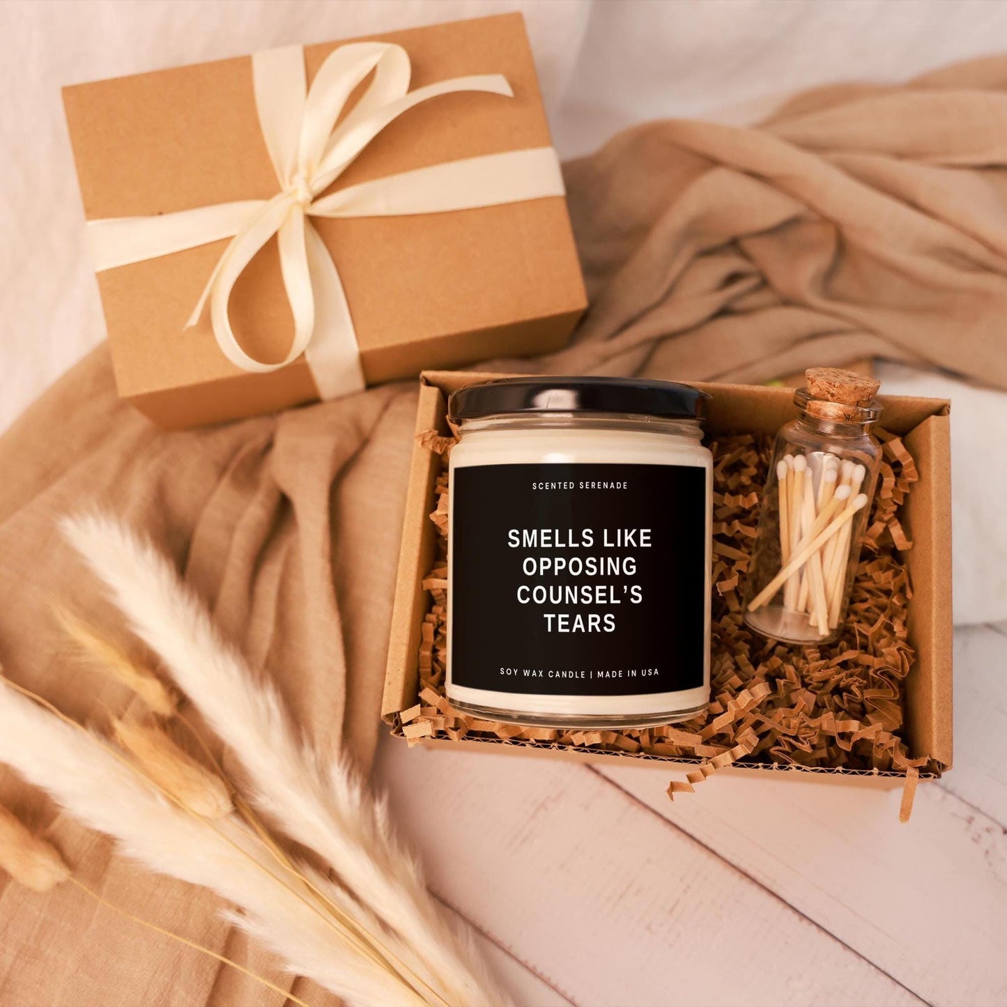 Opposing Counsel Tears Gift, Lawyer Candle, New Lawyer Gift, Gift Lawyer Gift, Lawyer Gift Idea, Attorney Gift, Law School Gift, Soy Candle