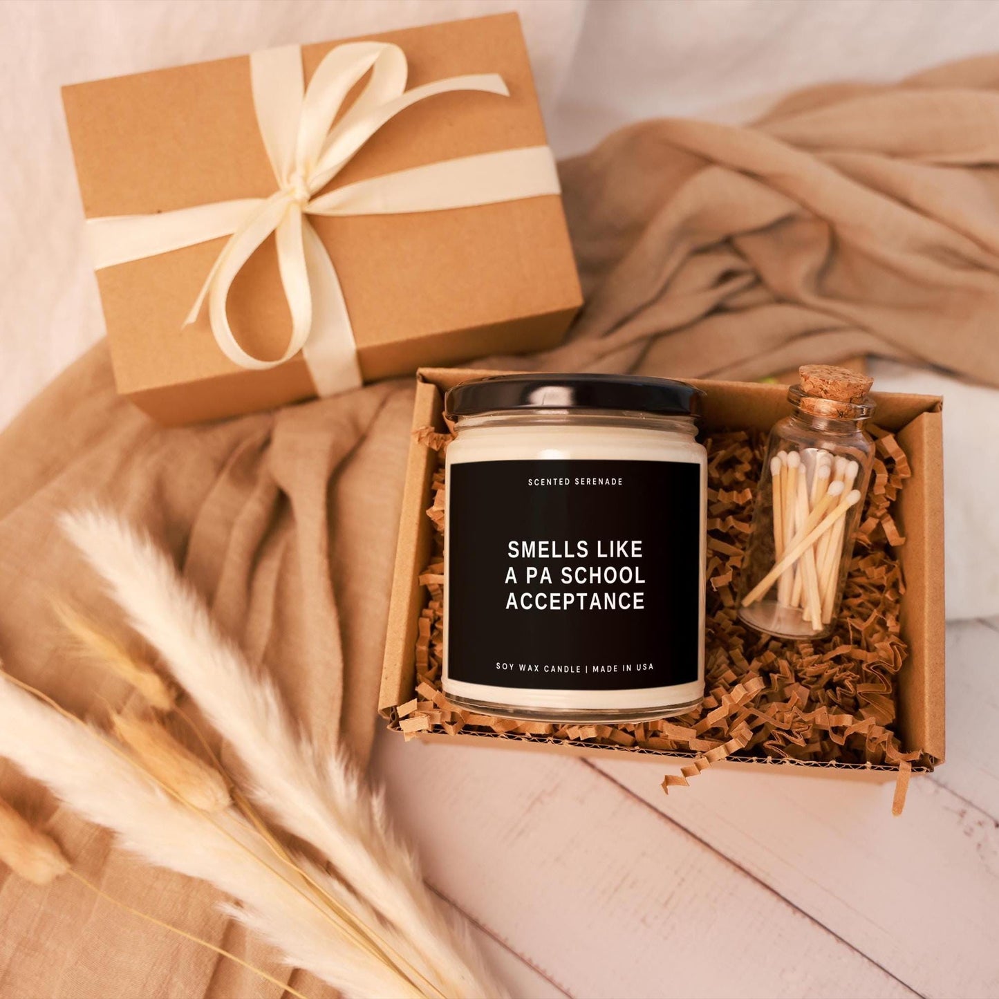 PA School Acceptance Candle, Physician Assistant Candle, Gift for PA School, Gifts for Physician Assistant, Physician Assistant Appreciation