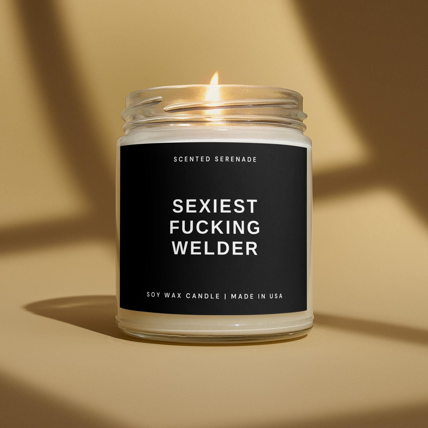 Sexiest Welder Candle, Funny Welder Gift, Gift for Welder, New Welder, Gifts for Husband Boyfriend