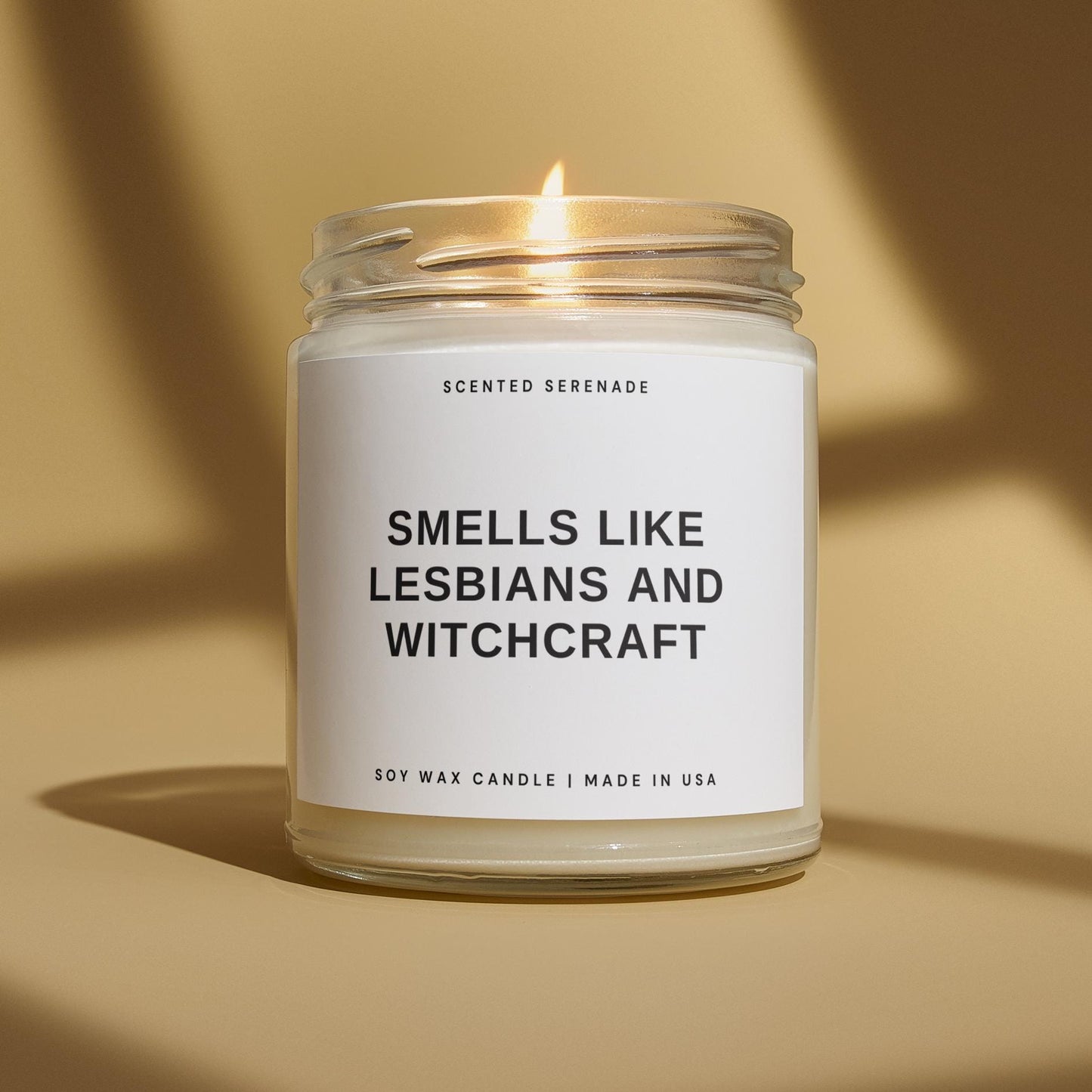 Lesbians and Witchcraft Candle, Lesbian Candle Gift for Lesbian, Funny Lesbian Gift for Girlfriend Lesbian Anniversary Lesbian Birthday