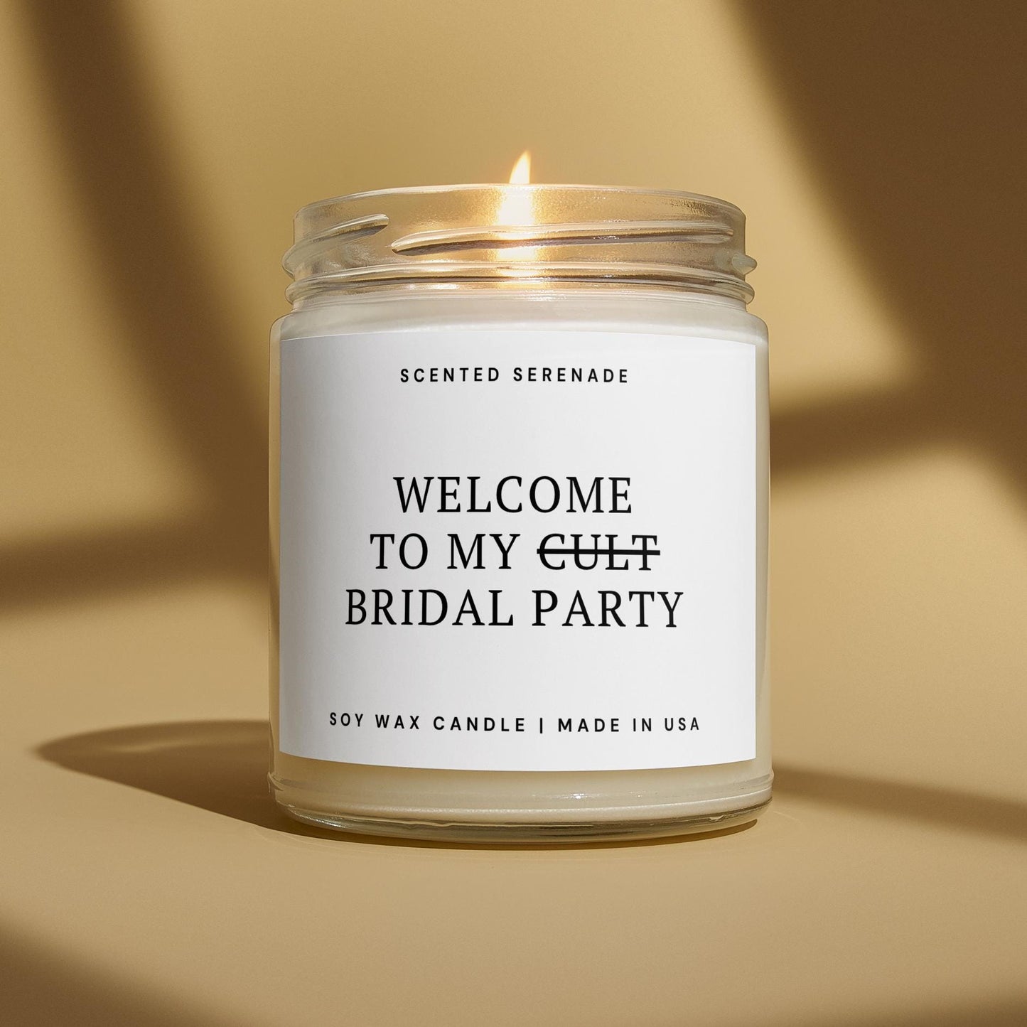 Funny Bridesmaid Proposal Candle, Bridesmaid Proposal Gift Box, Cult Bridal Party Gifts, Wedding Party, Bachelorette Party