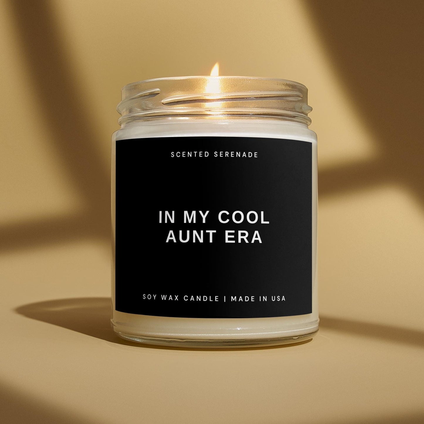 Cool Aunt Era Candle, New Aunt Gifts, Aunt Promotion, Baby Announcement, Cool Aunt Gifts, Baby Reveal Funny Aunt Present, Promoted to Aunt