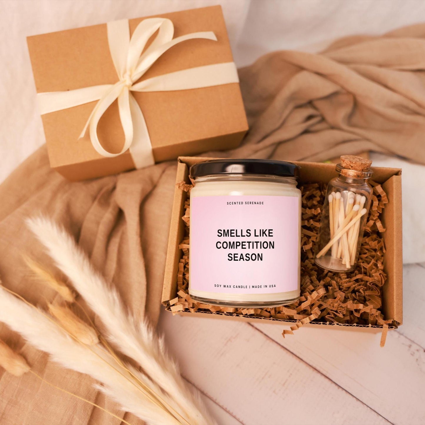 Smells Like Competition Season Candle, Cheer Competition, Gift for Cheer Coach Gift, Dance Competition, Cheerleader Gift, Dancer Gift