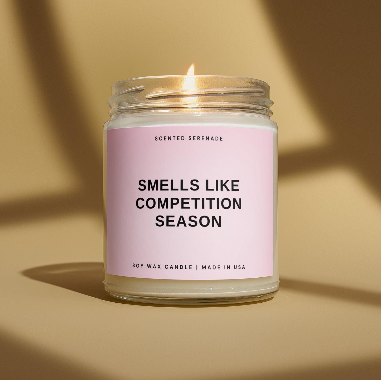 Smells Like Competition Season Candle, Cheer Competition, Gift for Cheer Coach Gift, Dance Competition, Cheerleader Gift, Dancer Gift