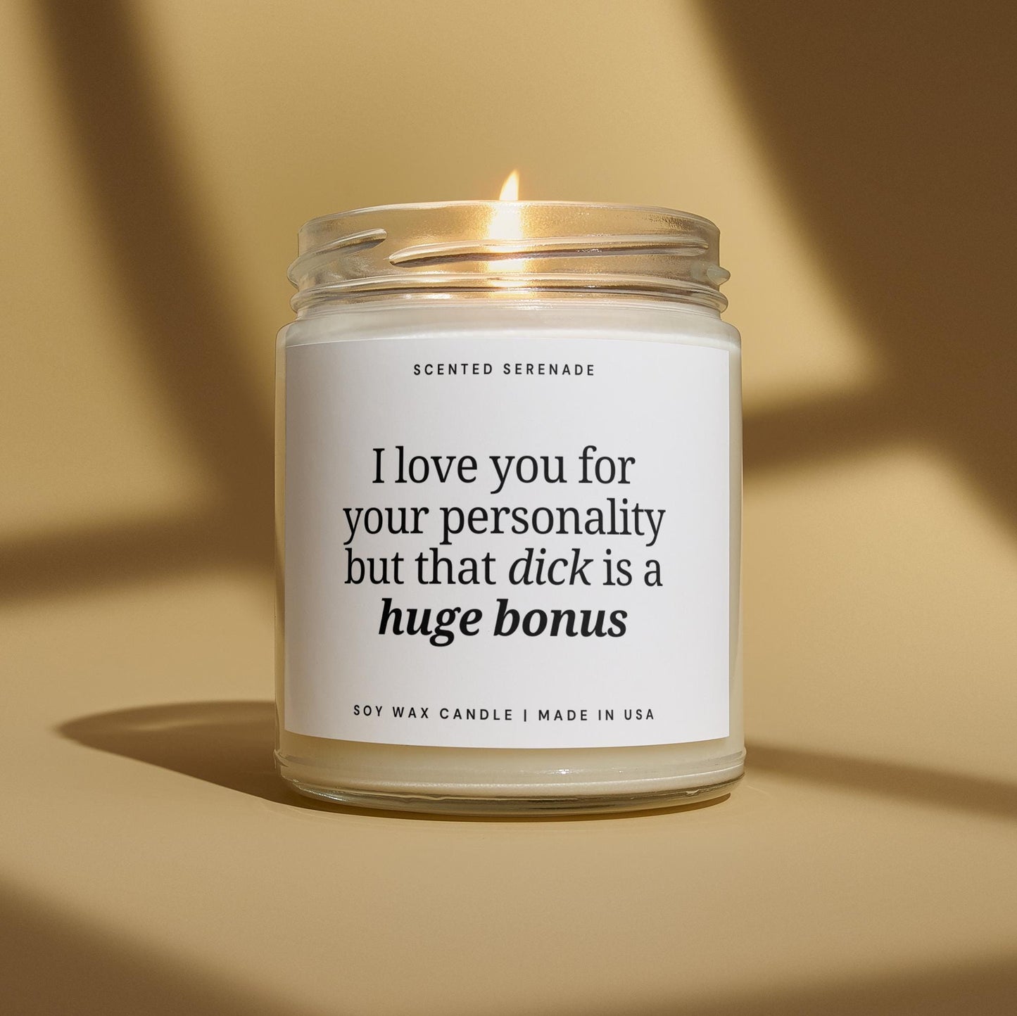 Sexual Valentines Day Candle, Funny Boyfriend Gifts, Anniversary Gifts for Him, Sexual Vday Gifts, Husband Gift Ideas