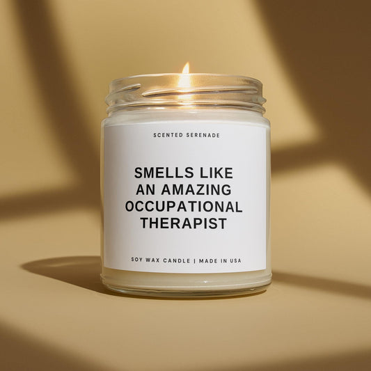 Occupational Therapist Candle, Gift for Occupational Therapist Gift, Occupational Therapy, OT Graduation Gift, OT School