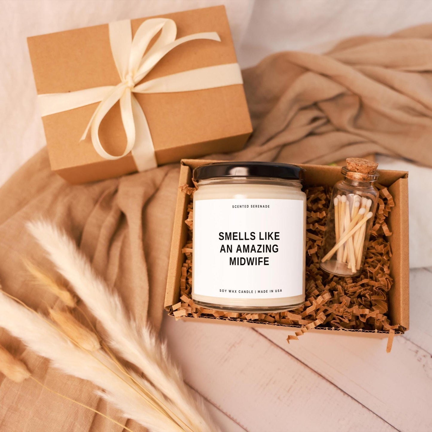 Amazing Midwife Candle, Midwife Appreciation Gift, Gift for Midwife, Midwife Birthday, Midwife Thank You Gift