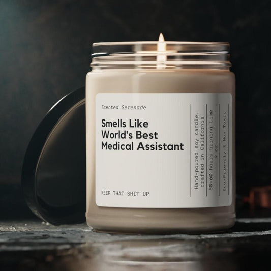 World's Best Medical Assistant Candle, Gift for Medical Assistant Gift, Medical School Graduation Gift
