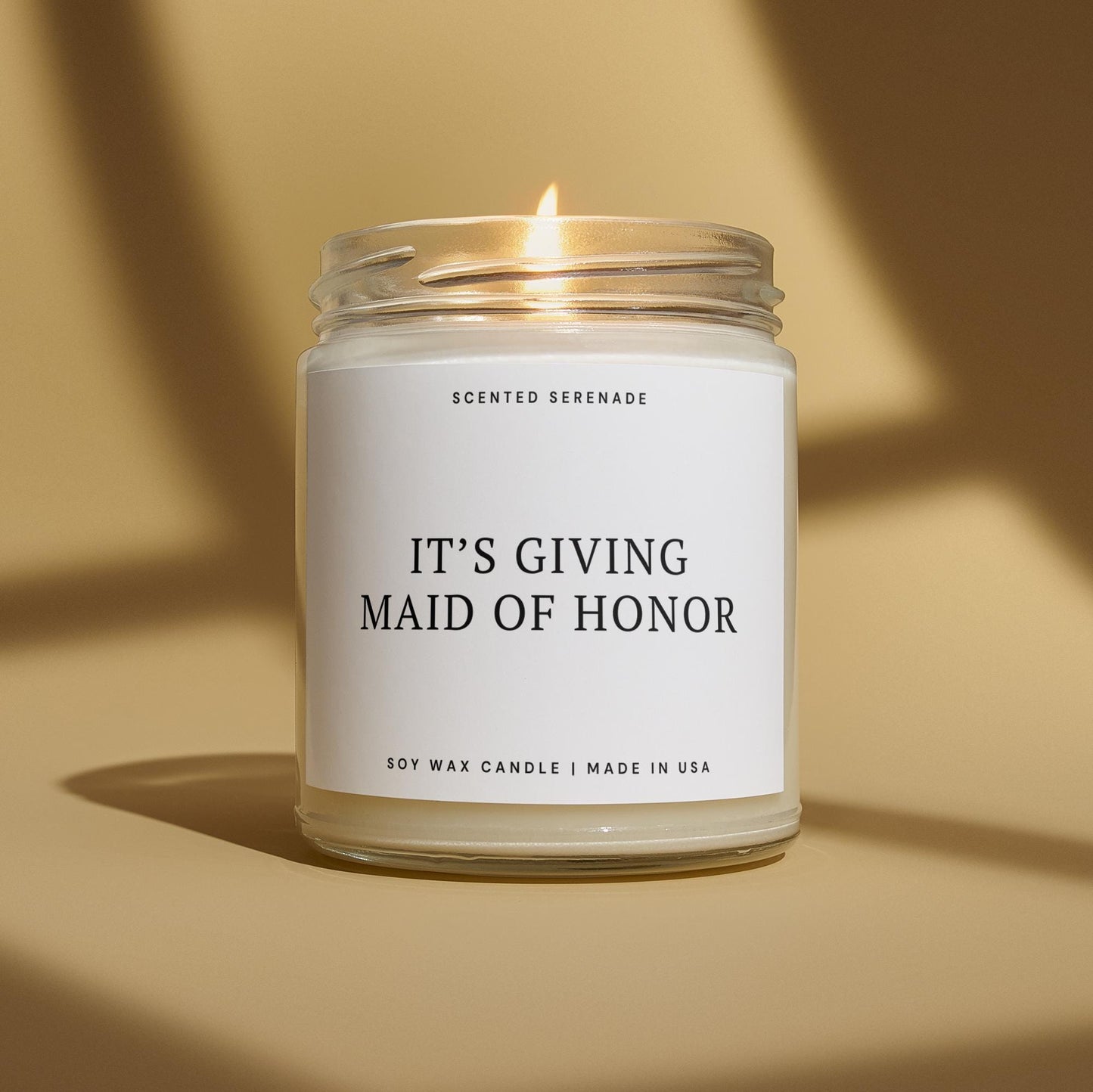 Maid Of Honor Proposal Candle, Maid of Honor Proposal Maid of Honor Gifts MOH Proposal Gift Bridal Party Gifts Its Giving Maid Of Honor