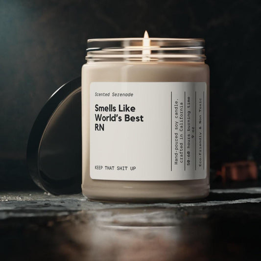 Registered Nurse Candle, Registered Nurse Gift, Registered Nurse RN Gift Ideas Nurse Appreciation Nurse Thank You Gift Nurse Week