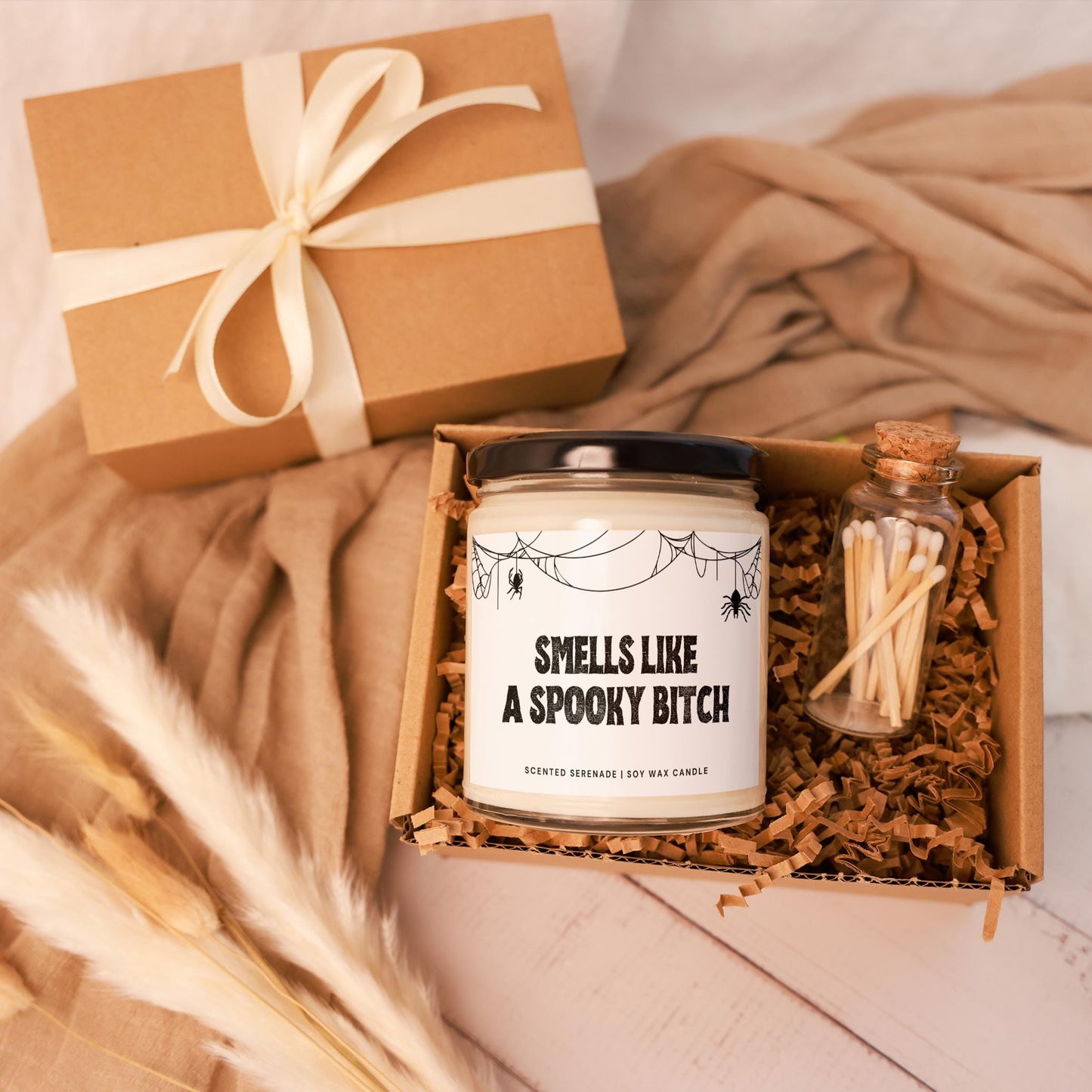 Spooky Bitch Candle, Funny Halloween Gift, Halloween Decor, Halloween Lover Gift, Halloween Party