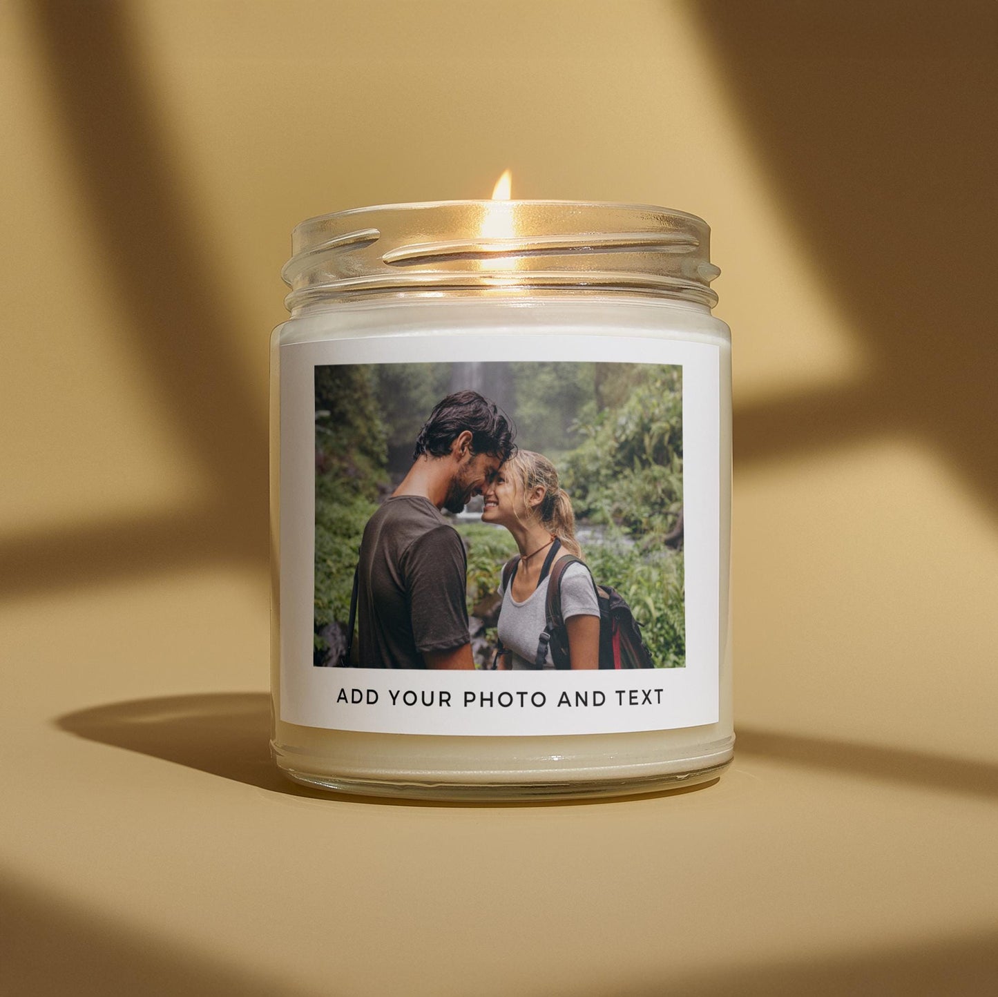 Custom Photo Candle, Bridesmaid Proposal, Personalized Candle, Birthday Gift, Custom Photo Gift, Anniversary Gift, Engagement, Graduation