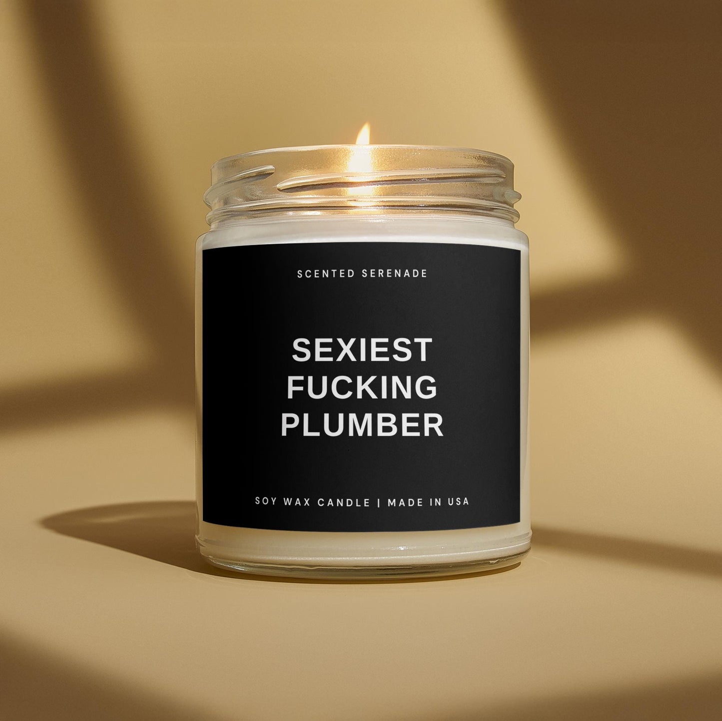 Sexiest F*cking Plumber Candle, Plumber Gift, Gift for Plumber, New PlumberGifts, Boyfriend Gift Idea, Husband Gifts