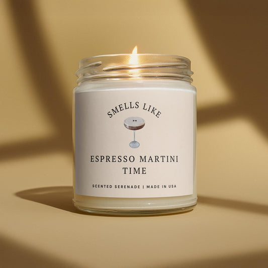 Espresso Martini Candle, Tini Time, In My Espresso Martini Era Gift Espresso Martini Lover Funny Gift for Her Trendy Cocktail Gift