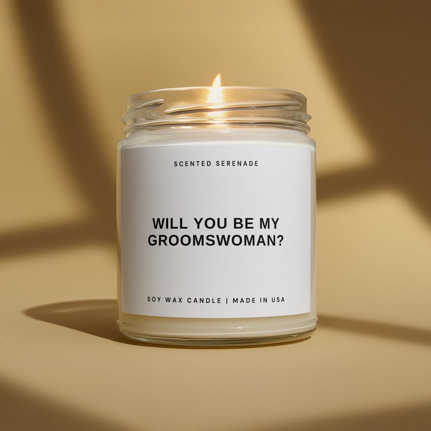Groomswoman Proposal Candle, Groomswoman Gift Box, Bridal Party, Wedding Party, Best Woman Gift
