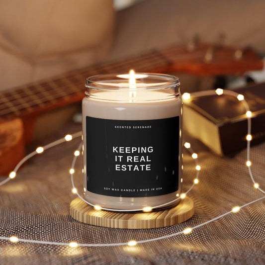 Funny Real Estate Agent Candle, Gift for New Real Estate Agent, Real Estate Broker, Thank you Gift, Closing Gift for Agent