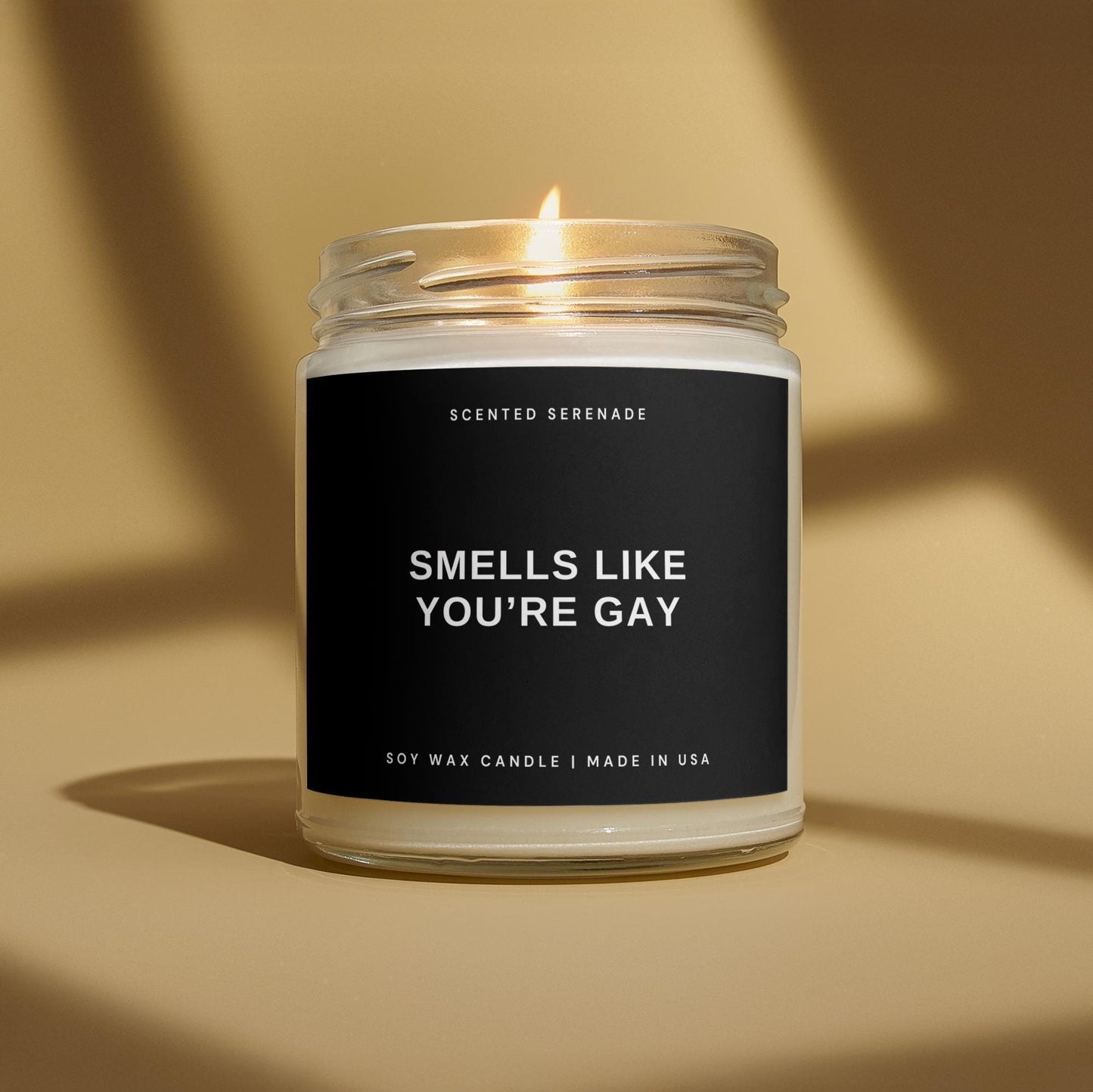 Smells Like You're Gay Candle, Funny Pride Month Gift, Coming Out, Lesbian Gay LBGTQ, Gay Couple Gifts