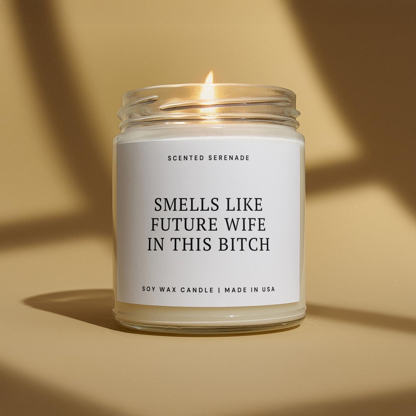 Future Wife In This Bitch Candle, Bride to Be Gifts, Funny Engagement Gift