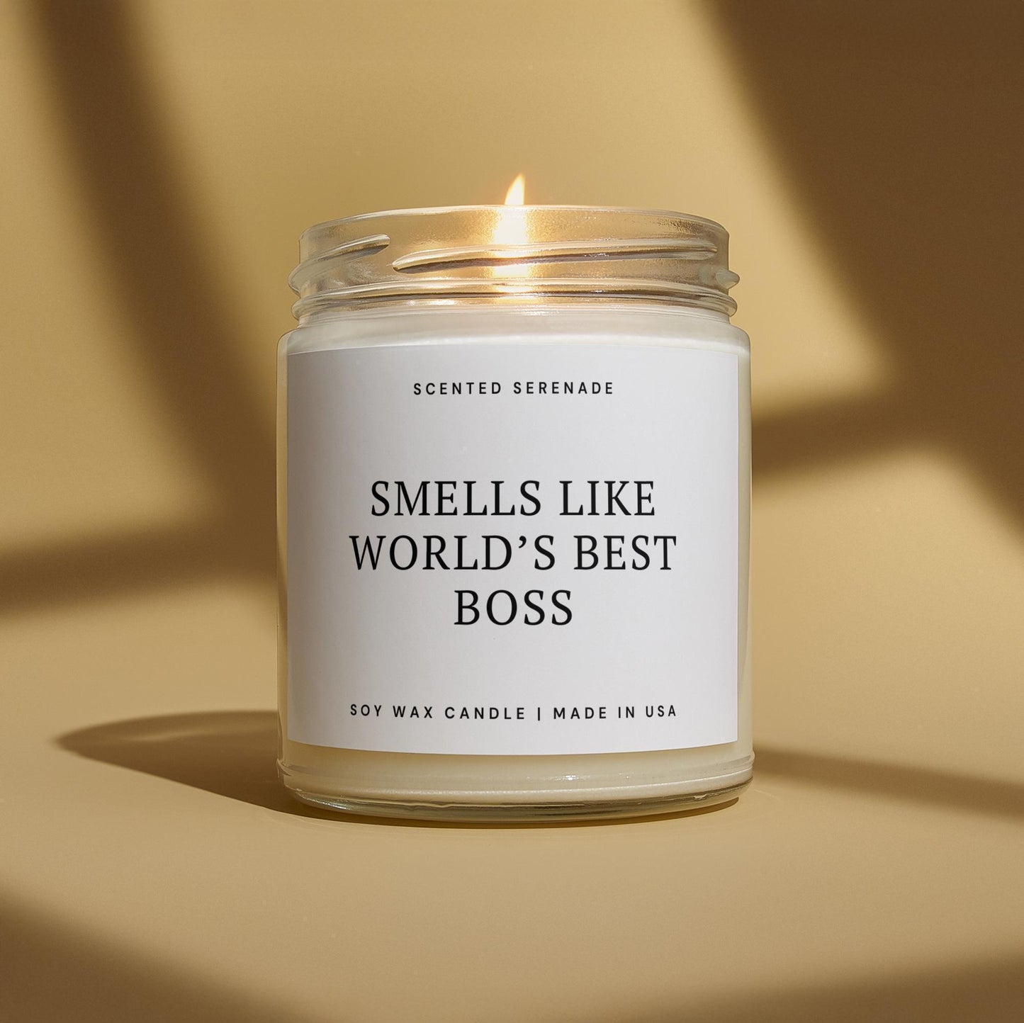 World's Best Boss Candle, Boss Day Gift from Employees