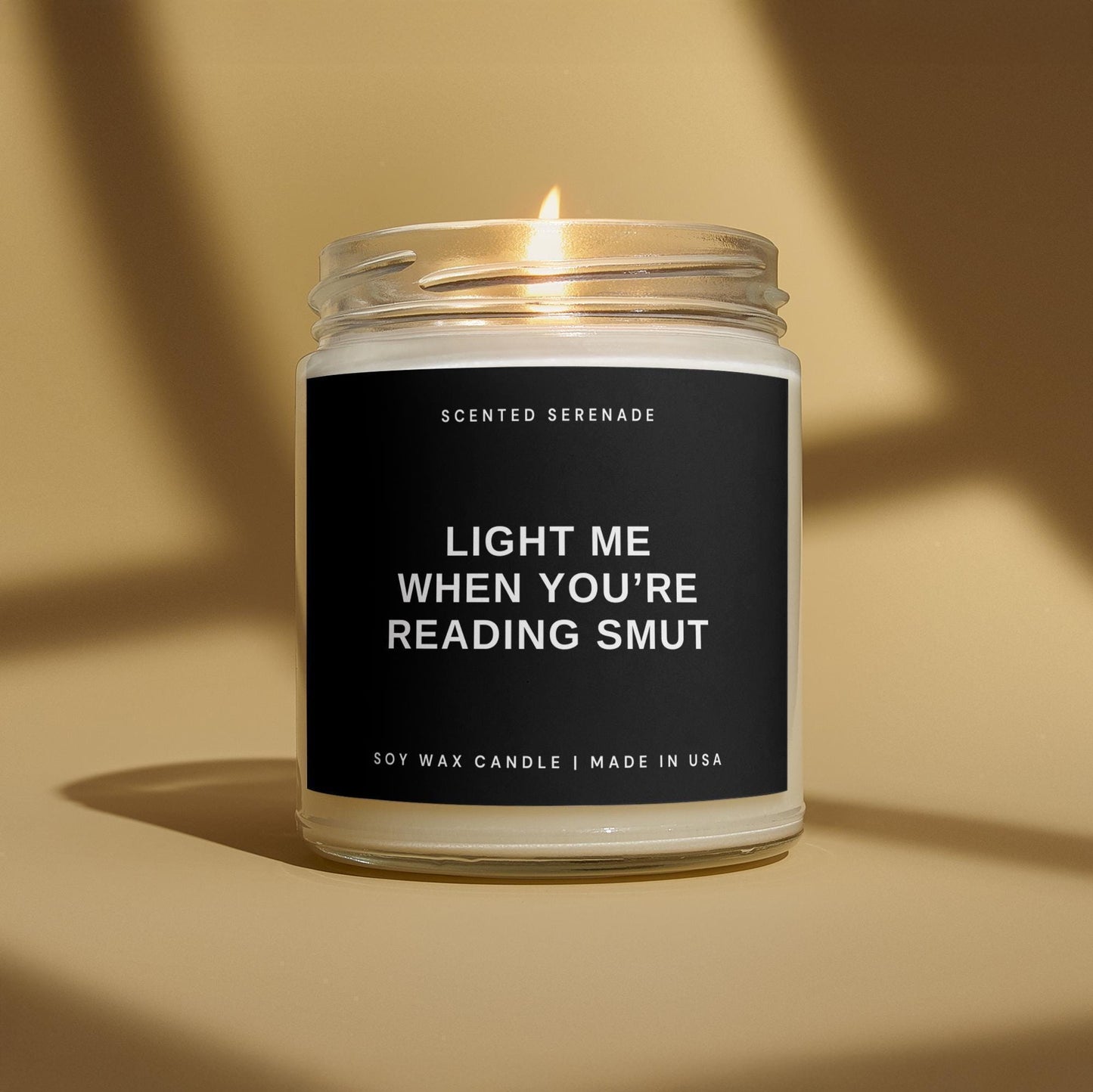 Smut Reader Candle, Smut Book Lover Gift, Smut Book Gift, Spicy Book Reader, Smut Lover, Gift, Dark Romance Reader, Ecofriendly Candle