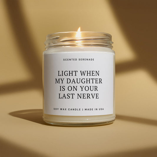 Funny Gift for Son in Law Candle, Funny Son in Law Wedding Day