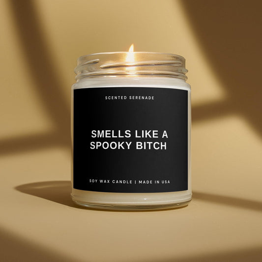 Funny Halloween Candle Gift, Halloween Gifts, Halloween Decor, Halloween Lover Gift, Halloween Party, Smells like A Spooky Bitch