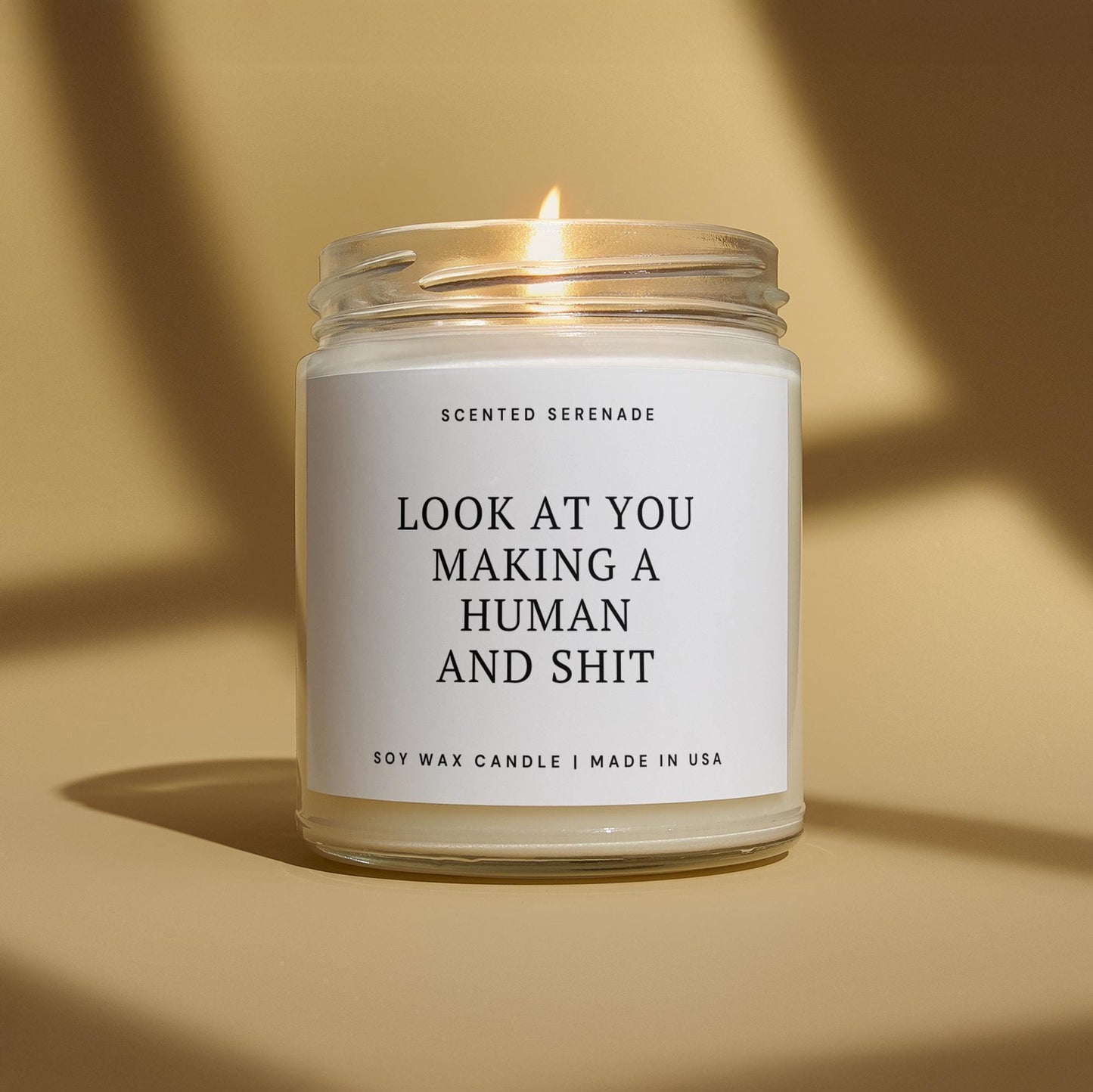 Expecting Parents Candle, Funny Baby Shower Gifts, Baby on the Way, Pregnancy Gifts